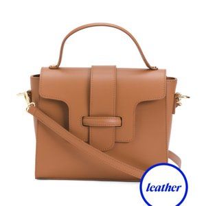 NWOT Italian leather handbag